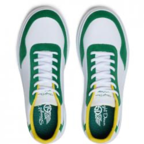 Straightdown Spikeless Boardwalk Golf Sneaker - Verde- Brand New - Picture 2 of 5